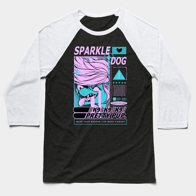 SPARKLEDOG EYESTRAIN - ALT Baseball T-Shirt by Plentyblush